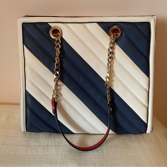 Aldo Handbags - ALDO Blue White and Red Purse